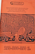 AUSA Original Ersatzteilbuch - Dumper 250-300-350 AH AHG - D E GB FR