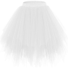 bridesmay Damen Tüll Rock