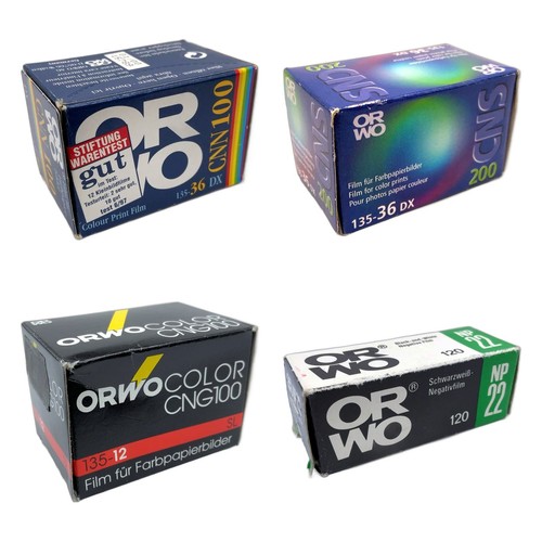 Orwo filmkassette auswahl - orwo, cnn
