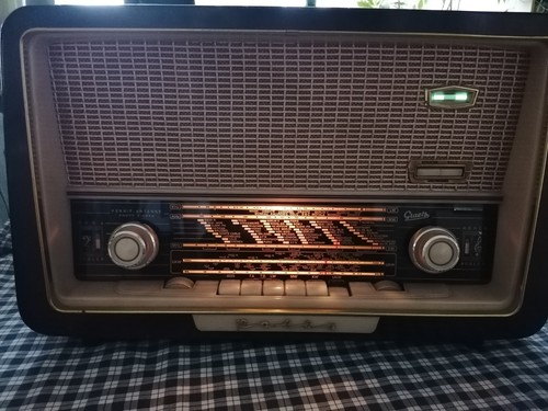 Retro röhren radio graetz - röhren,
