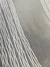 Vorhänge Gardinen weißer Stoff Ranken weiß meterweise Höhe 2,90 m durchscheinend