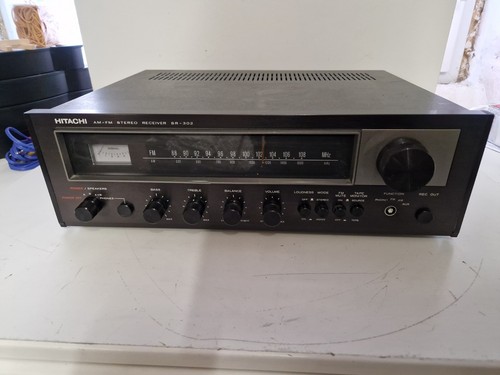 Hitachi 302 stereo receiver - hitachi,
