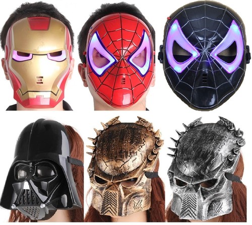 Iron man spiderman predator - man,