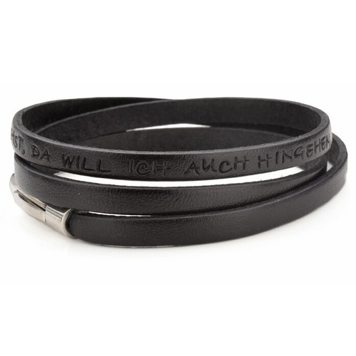 Lederarmband gravur message - gravur,