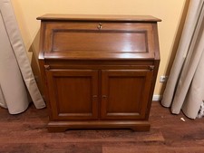 Sekretär Selva Kommode Schreibtisch Nussbaum Biedermeier Gründerzeit Stilmöbel