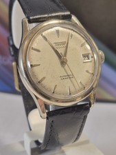 Vintage Tissot Visodate Camping Swiss Gold Automatik 50er Jahre Rarität