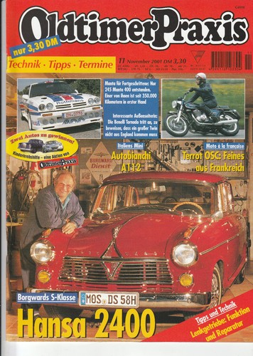 Oldtimer praxis 2001 - praxis,
