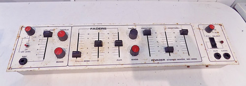 Invader mc3000 stereo mixer - invader,