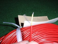 RARE RED NF CABLE D=2mm 1 Core