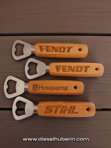 Flaschenöffner aus holz - aus,