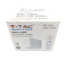 Aluminiumfassung Wandlampe Weiß LED 10W Innenbeleuchtung energiesparend