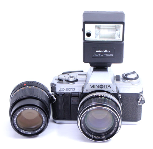 Minolta 370 filmkamera - minolta, x-370