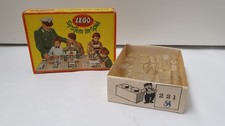 LEGO System classic vintage box 221 50's 60's 50er 60er rare alt mursten rare