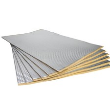 HASKYY Schalldämmung Alubutyl Dämmmatte 50x37cm 0,185m² Anti Dröhn GEBRAUCHT