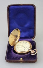 Antike goldene Savonette