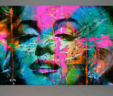 Marilyn Monroe 190 x 125 Silber Aluminium PopArt/Malerei/Bild/Gemälde/Street Art