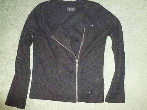 Strickjacke schwarz dünn - strickjacke,