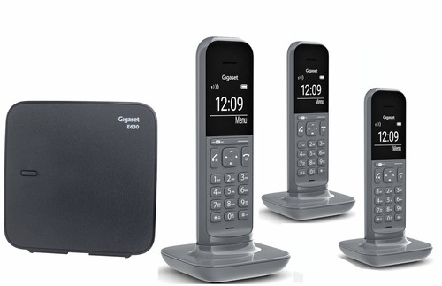 Gigaset cl390hx trio set voip - gigaset,