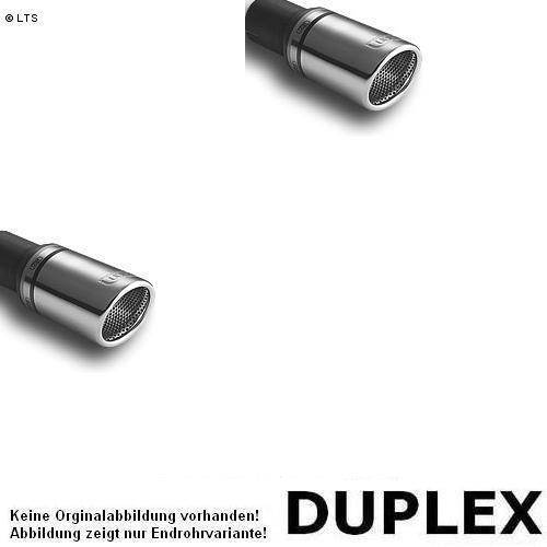 Ulter duplex sportauspuff 70mm - duplex,