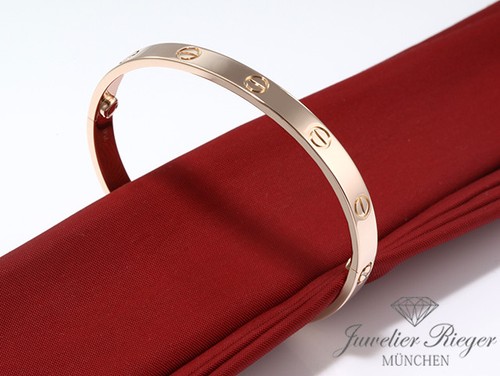 Cartier armreif love - love, roségold