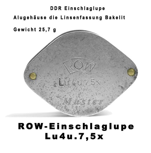 Row lupe 7 - lu, x