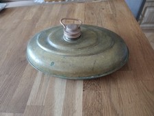 Antike Kupferwärmflasche Bettwärmer Messing Kupfer, Super Deko! Top erhalten