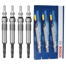 4 Bosch Glühkerzen GLP224 für Dacia Duster Nissan Micra Renault Clio Volvo S40