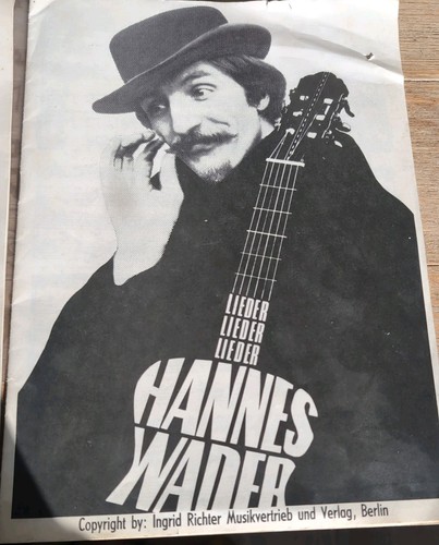 Hannes wader lieder heft ii - hannes,