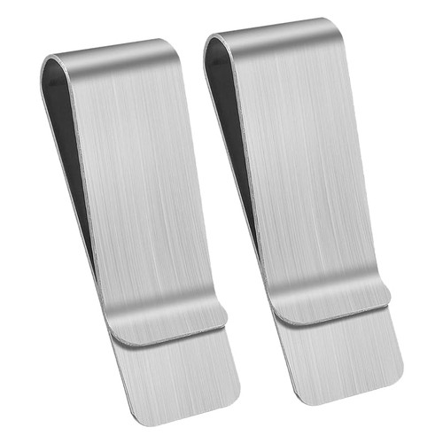 2pcs edelstahl geldklammer - 2pcs,