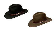 Albatros Bogart Herrenhut Wollfilzhut Mafia Gangster Hut 100% Wolle Klassiker