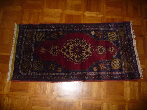 Antiker kleiner teppich - kleiner,