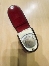 Belichtungsmesser Werralux im Lederetui DDR