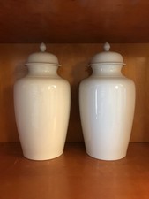 AK Kaiser Paar Deckelvase Porzellan,Urnenvase, Ginger Jar Asiatisch , Neuwertig