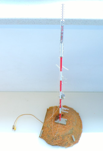 Busch funk sendemast 5976 - funk-/sendemast, h0