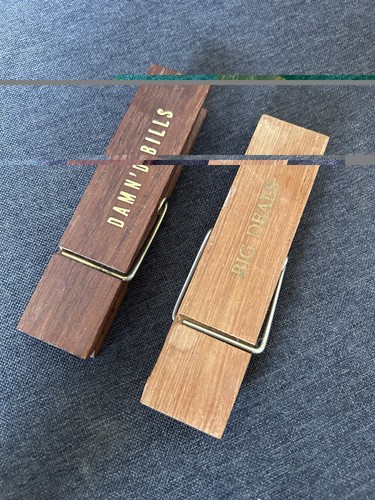 Paar vintage holz jumbo - holz,