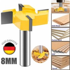 1Stk Planfräser 8mm Schaft 4