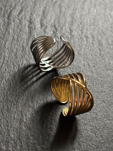 Verstellbarer edelstahlring - edelstahlring, |