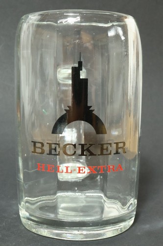 Alter bierkrug becker bräu - bierkrug,