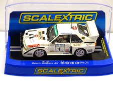Scalextric C3487 Audi Sport Quattro S1 1985  mit Licht Slotcar 1:32 in OVP