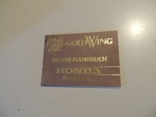 1981 Honda GL 1100 DX Betriebsanleitung Fahrerhandbuch 