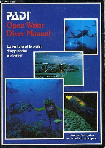 Padi open water - manual,