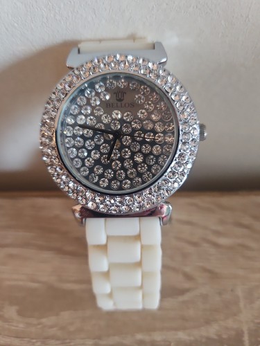 Weisse bellos damenarmbanduhr - "weisse, bellos-damenarmbanduhr