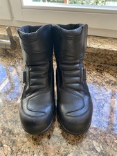 Motorrad Stiefel Boots Größe 39 von Alpinestars Leder Schwarz