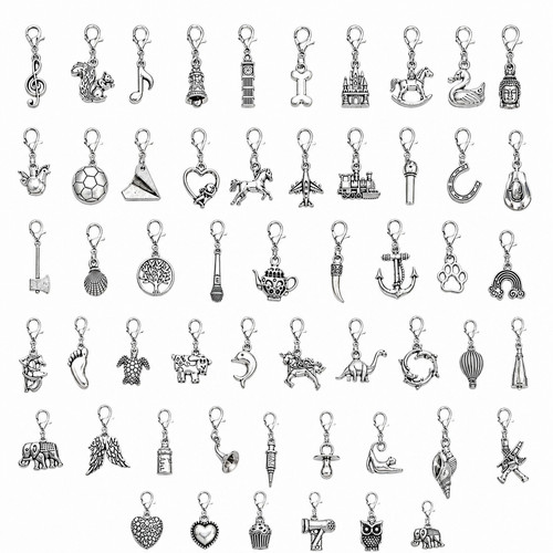 Charms mit karabiner motiv - charms, /