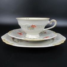 Art Deco Porzellan Teegedeck