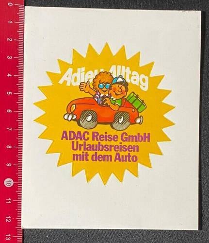 Adac reise aufkleber - reise, aufkleber/sticker