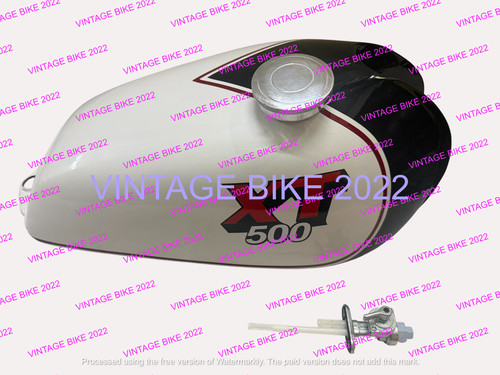 Yamaha 500 schwarz weiß - tt,