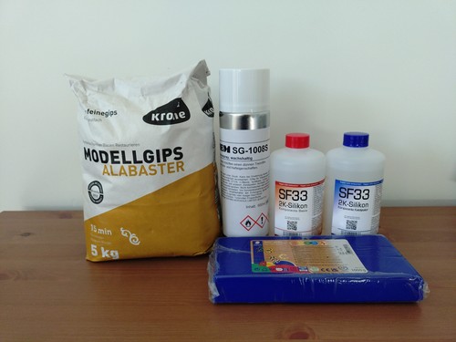 Silikonformen erstellen gips - erstellen,