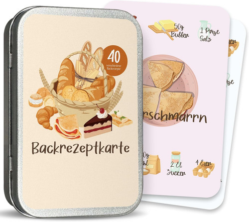 Backkarten set mit - backkarten,