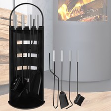 5-teilig Kaminbesteck